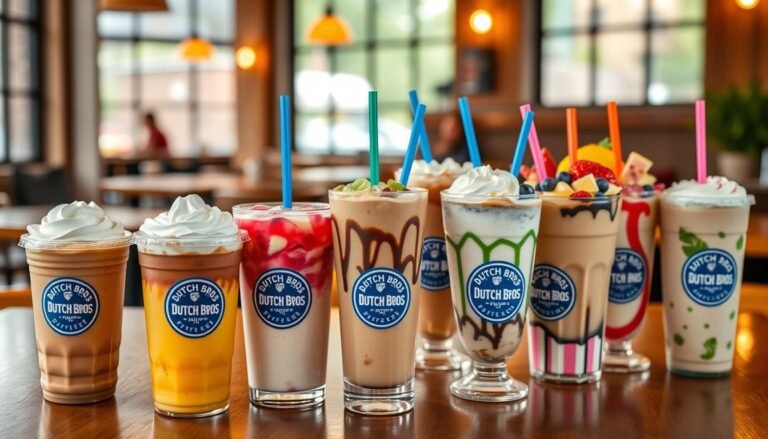 dutch bros drink menu